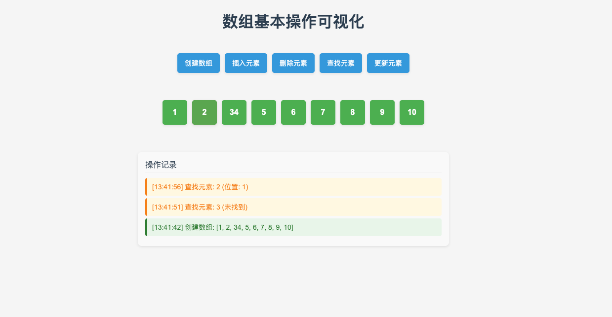 数组可视化